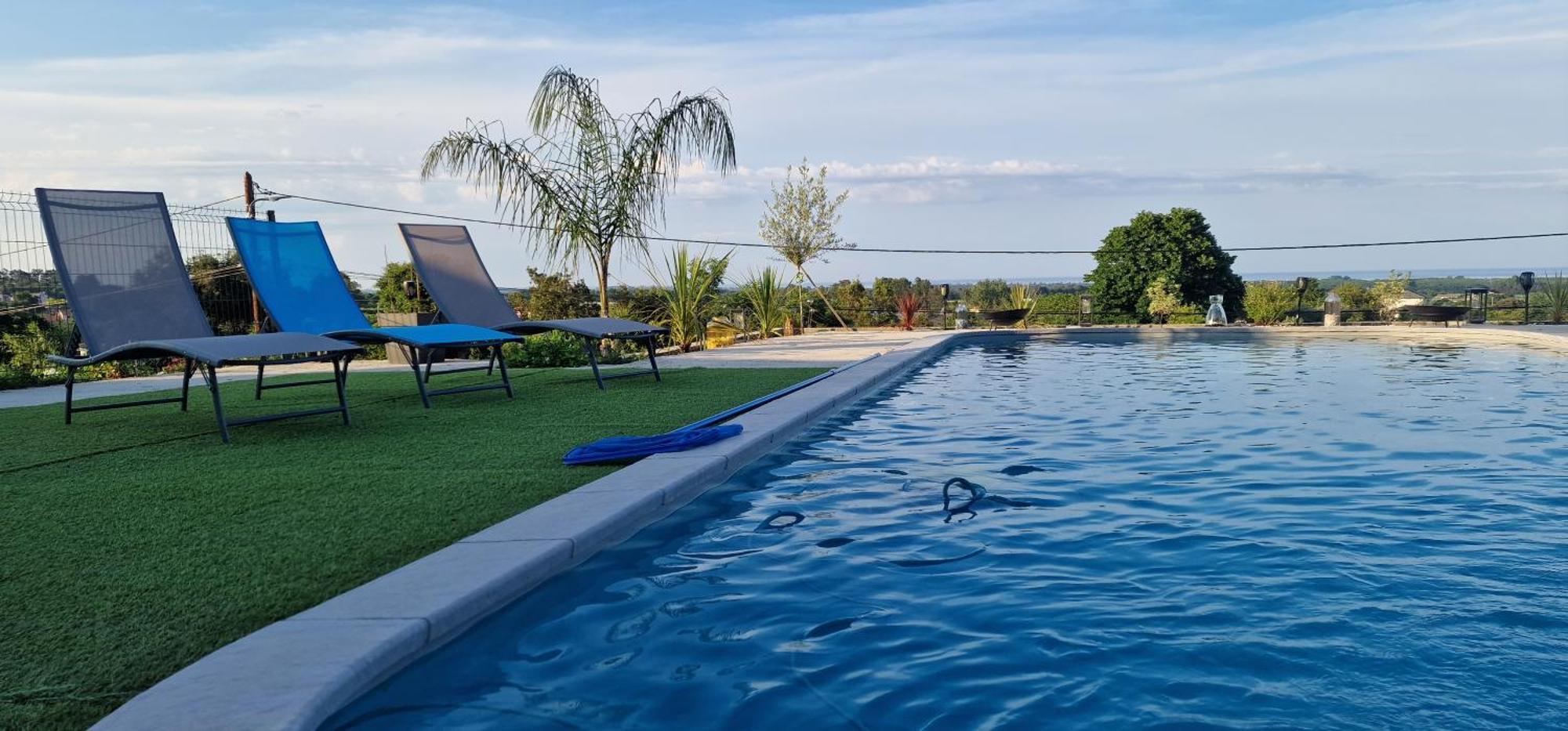 Villa Bistinetti Rez De Villa Tout Confort Avec Piscine Penta di Casinca エクステリア 写真